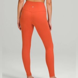 Lululemon Align High-Rise 28” Leggings Canyon Orange Size 14